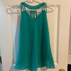 Japna Green Tank Top Size XS
